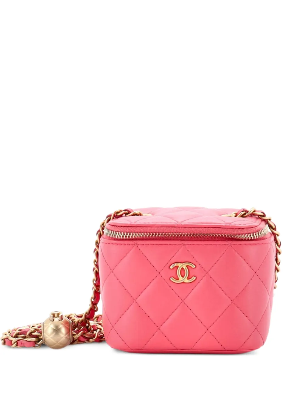 CHANEL Pre-Owned Clutch Pearl Crush mini - Rosa