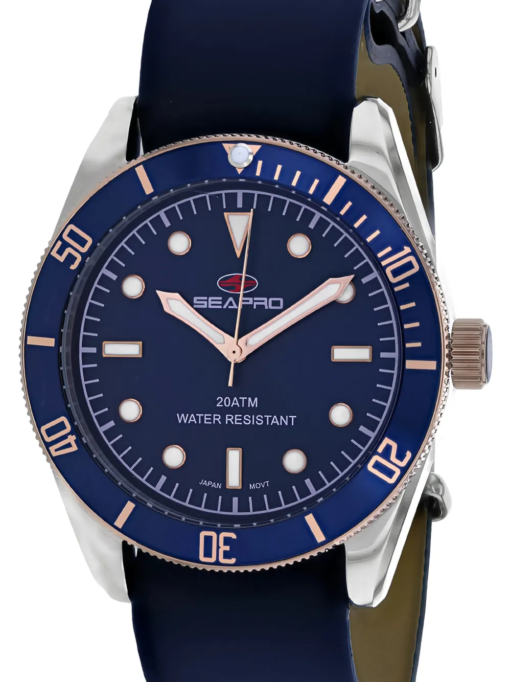  Seapro Reloj Revival De 42 Mm - Azul 