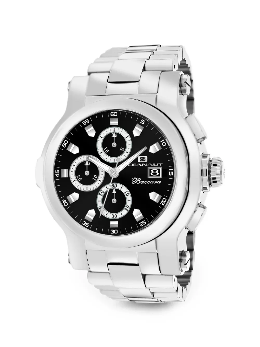 OCEANAUT Baccara XL 50mm watch - Nero