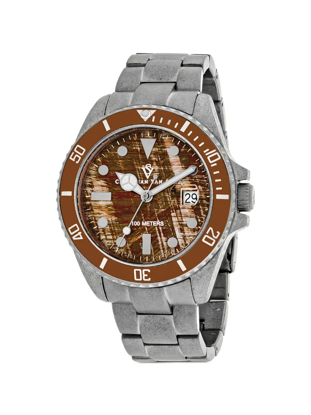 CHRISTIAN VAN SANT Montego 44mm watch - Marrone