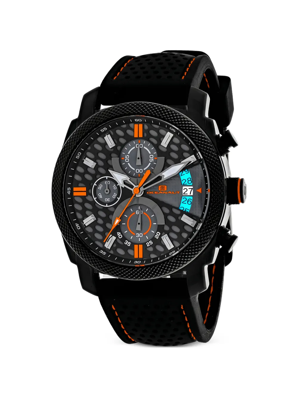 OCEANAUT Kryptonite chronograph 42mm watch - Nero