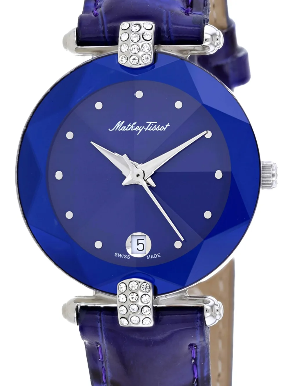  Mathey Tissot Reloj Pyramide De 26 Mm - Azul 