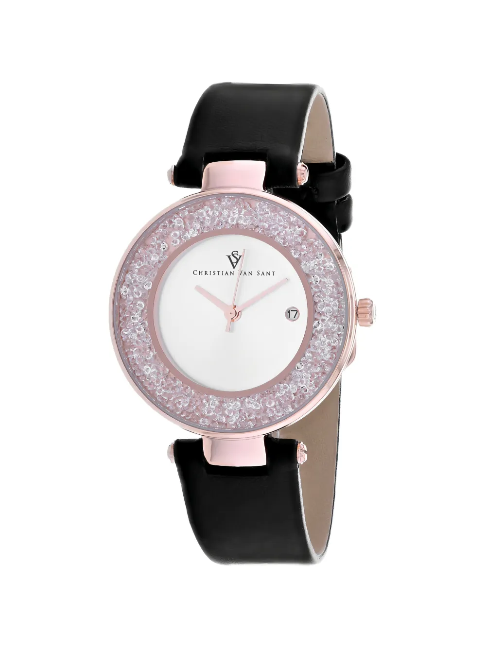 CHRISTIAN VAN SANT Dazzle 34mm watch - Argento