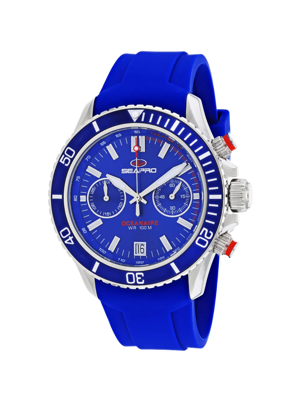 SEAPRO Thrash Oceanaire 45mm watch - Blu
