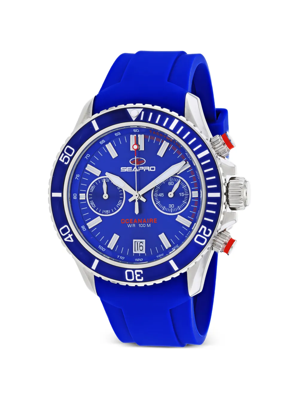 SEAPRO Thrash Oceanaire 45mm watch - Blu