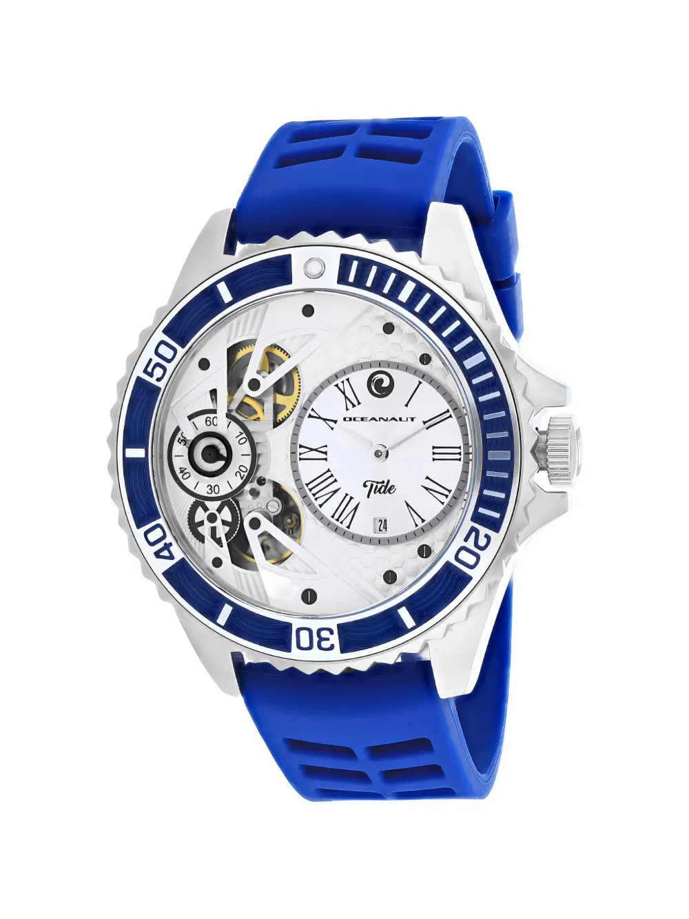 OCEANAUT Tide 48mm watch - Argento