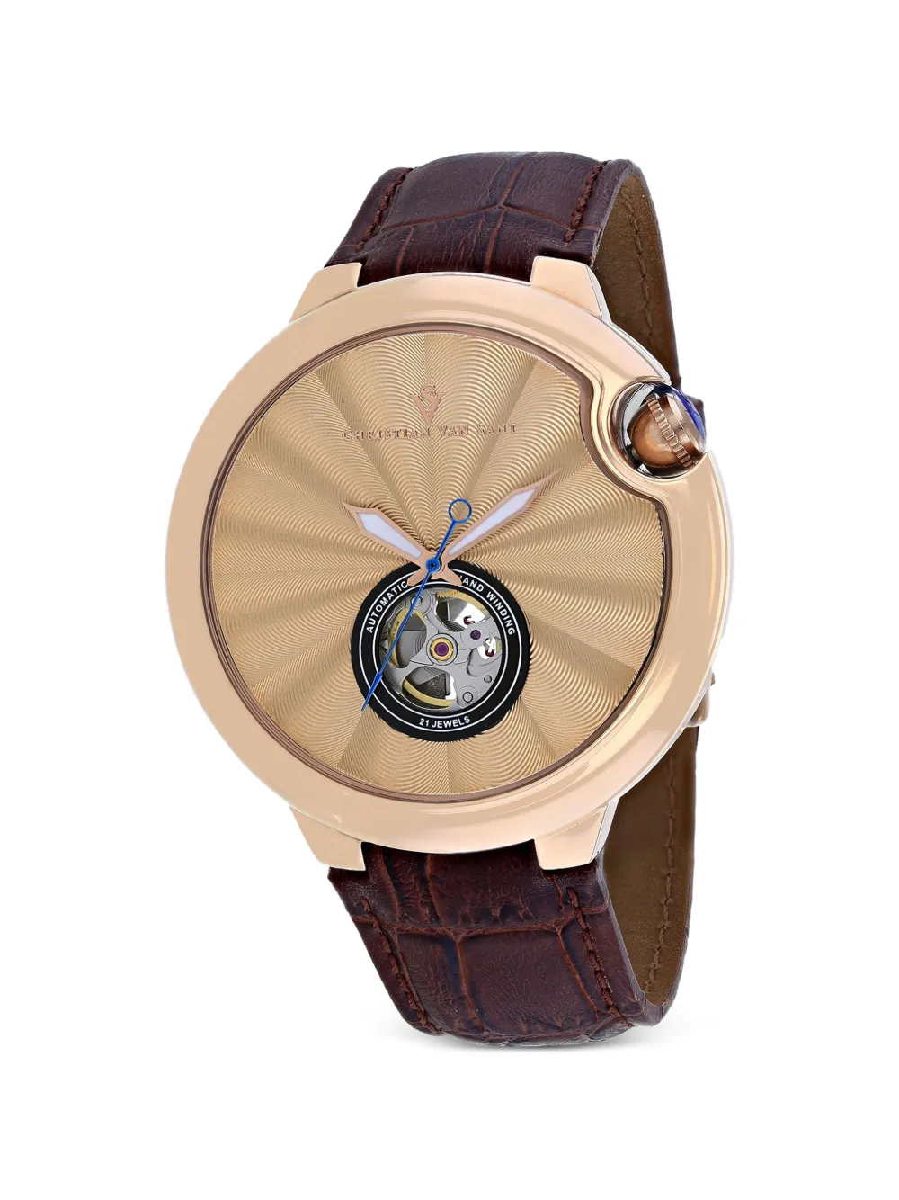 CHRISTIAN VAN SANT Cyclone automatic 46mm watch - Nero