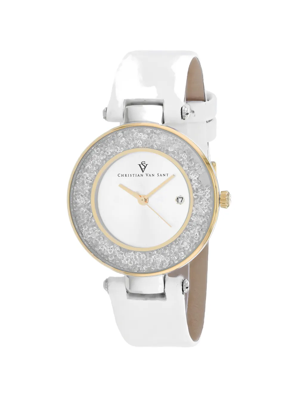 CHRISTIAN VAN SANT Dazzle 34mm watch - Argento