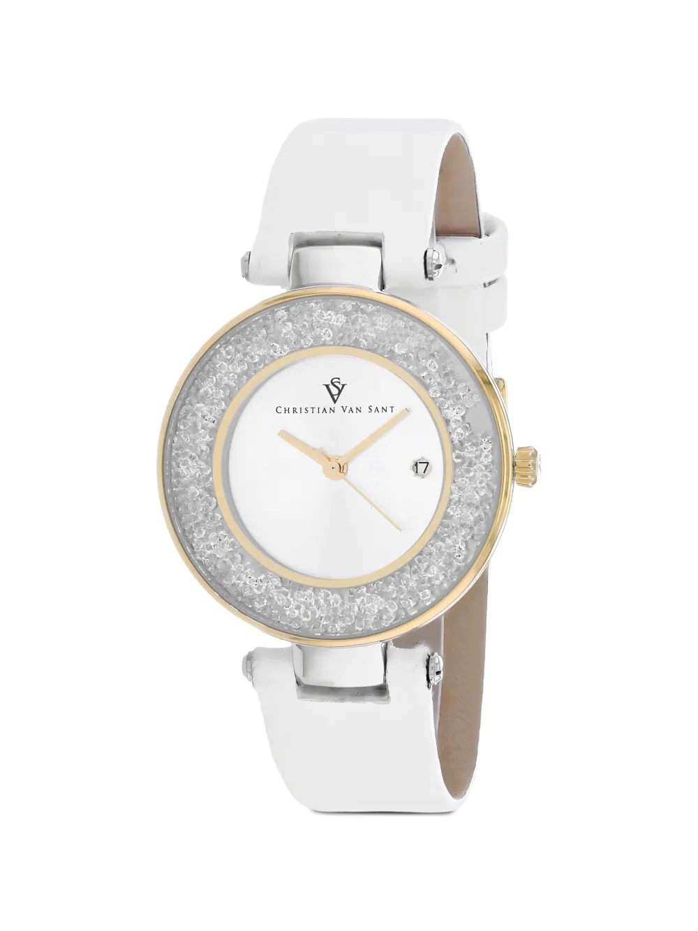 CHRISTIAN VAN SANT Dazzle 34mm watch - Argento