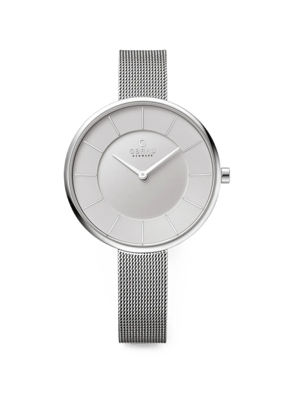 OBAKU mesh-strap 27mm watch - Grigio