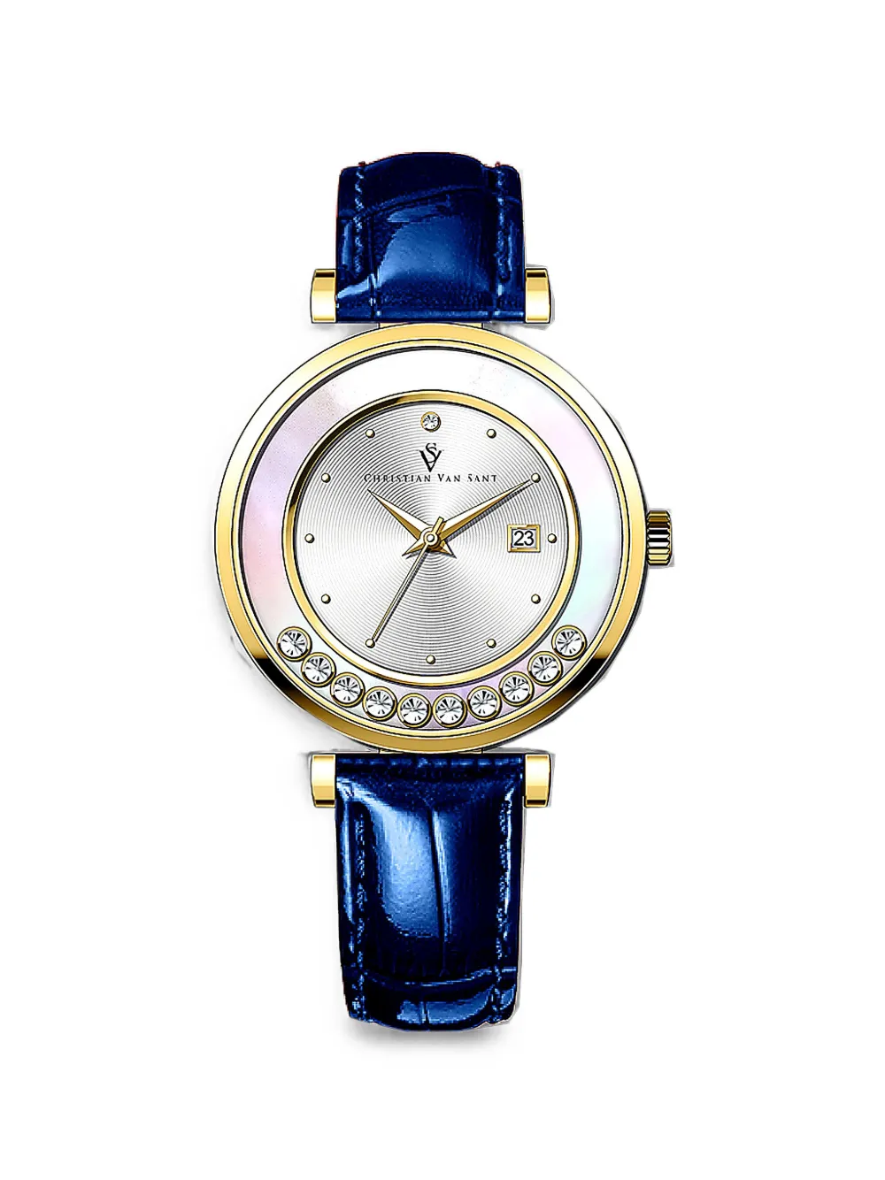 CHRISTIAN VAN SANT Bria 40mm watch - Argento