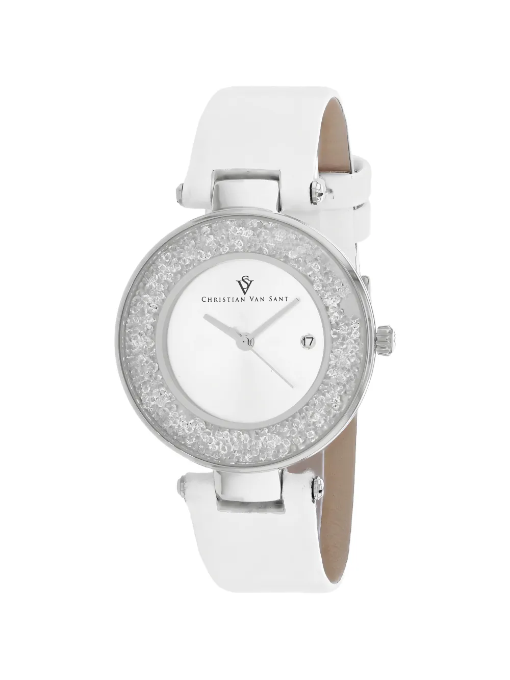CHRISTIAN VAN SANT Dazzle 34mm watch - Argento