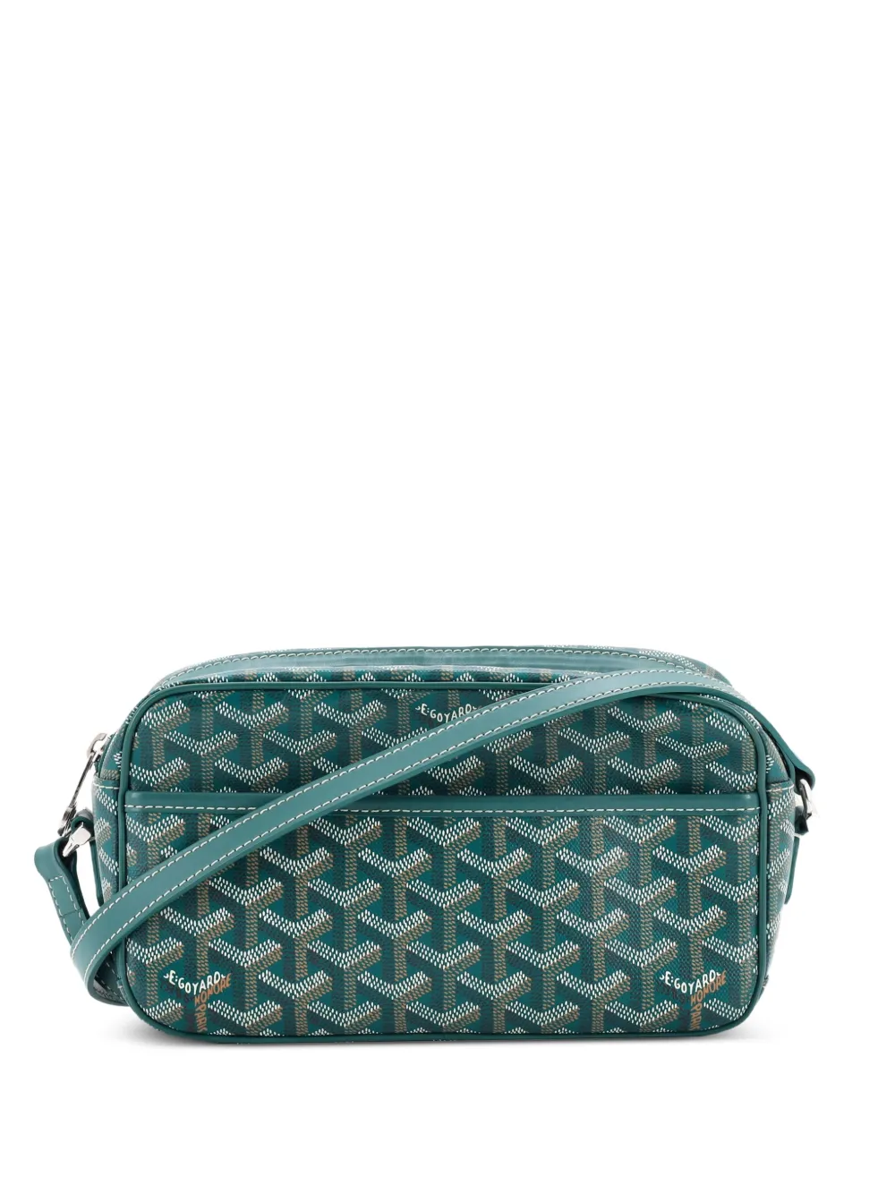 Goyard Pre-Owned Cap Vert Bag Coated Canvas crossbody bag - Verde