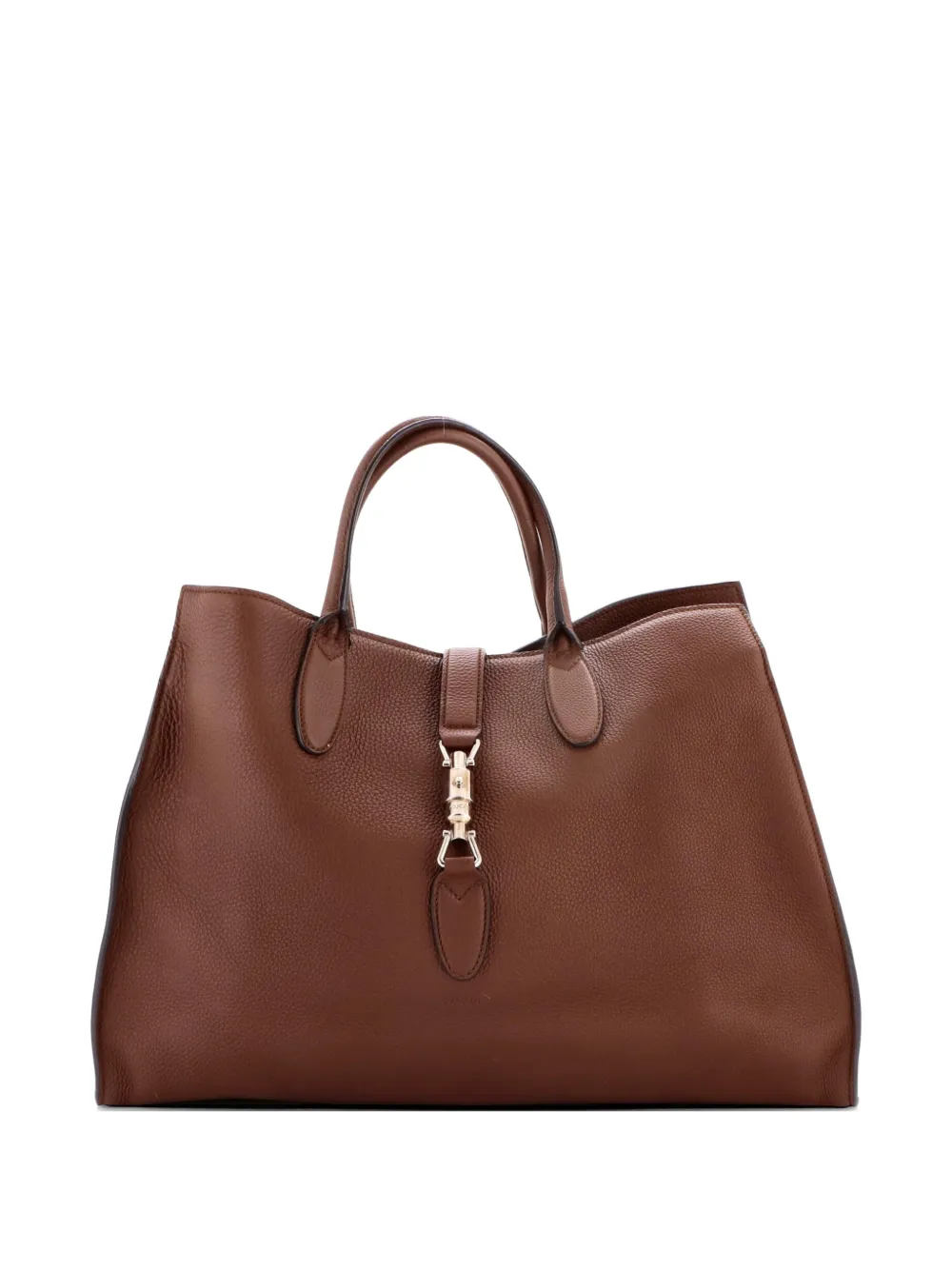 Gucci Pre-Owned Jackie Soft Leather Large tote bag - Marrone