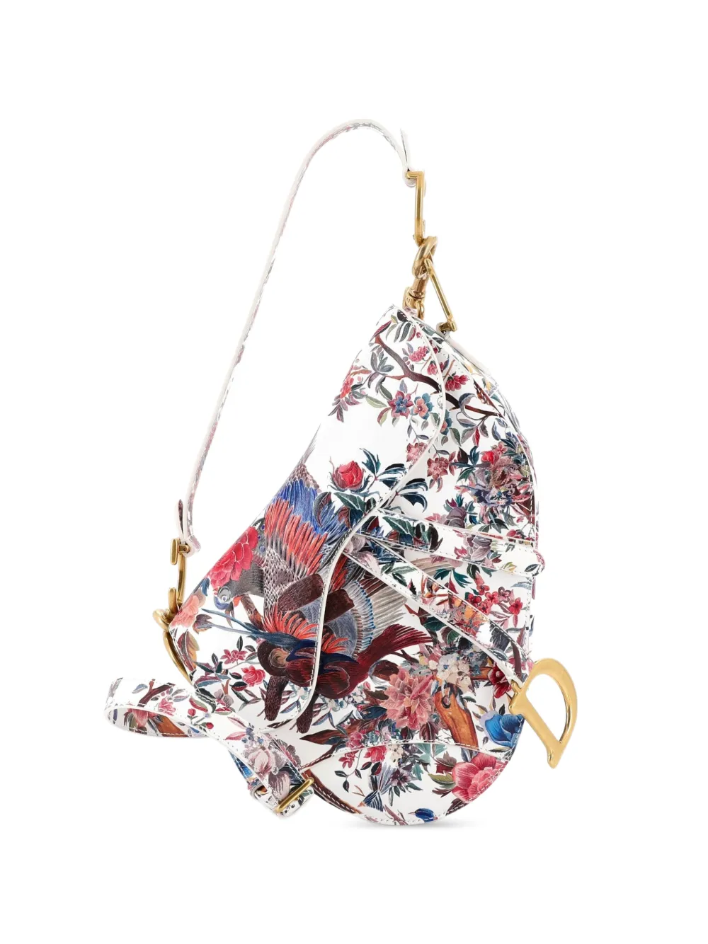 Christian Dior Pre-Owned Mittelgroße Schultertasche aus Leder mit Print - Mehrfarbig