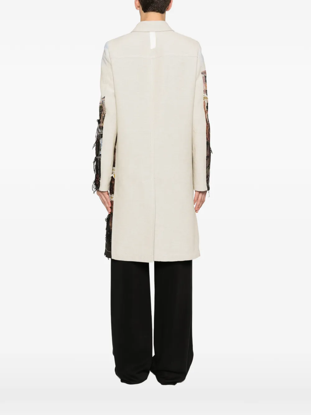 Junya Watanabe MAN Jas met franje Beige