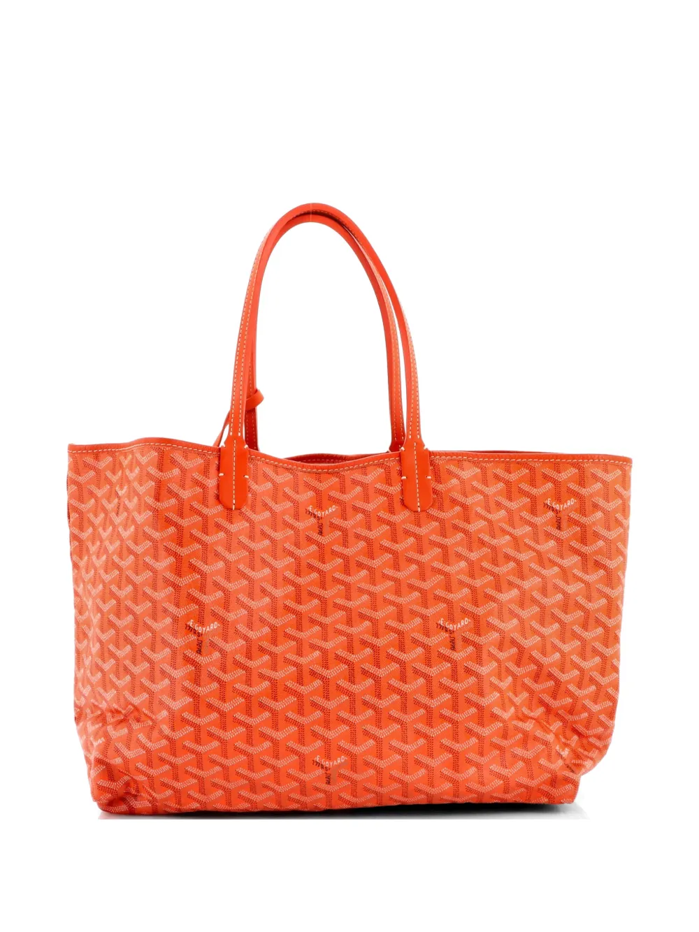 Goyard Pre-Owned Borsa tote Saint Louis PM in tela cerata - Arancione