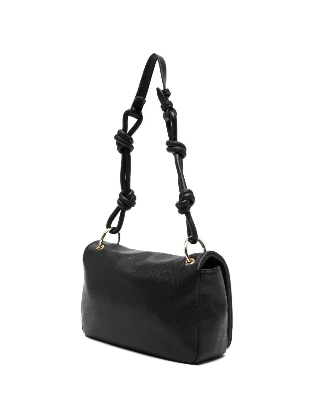 Love Moschino Schoudertas met logoplakkaat Zwart