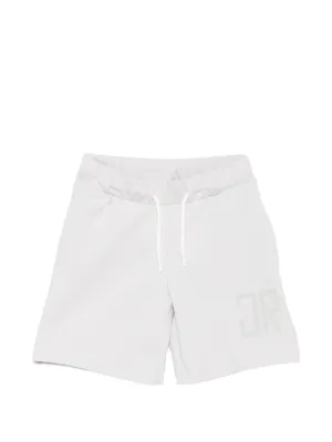 POLO RALPH LAUREN KIDS logo-print Jersey Shorts | White | FARFETCH