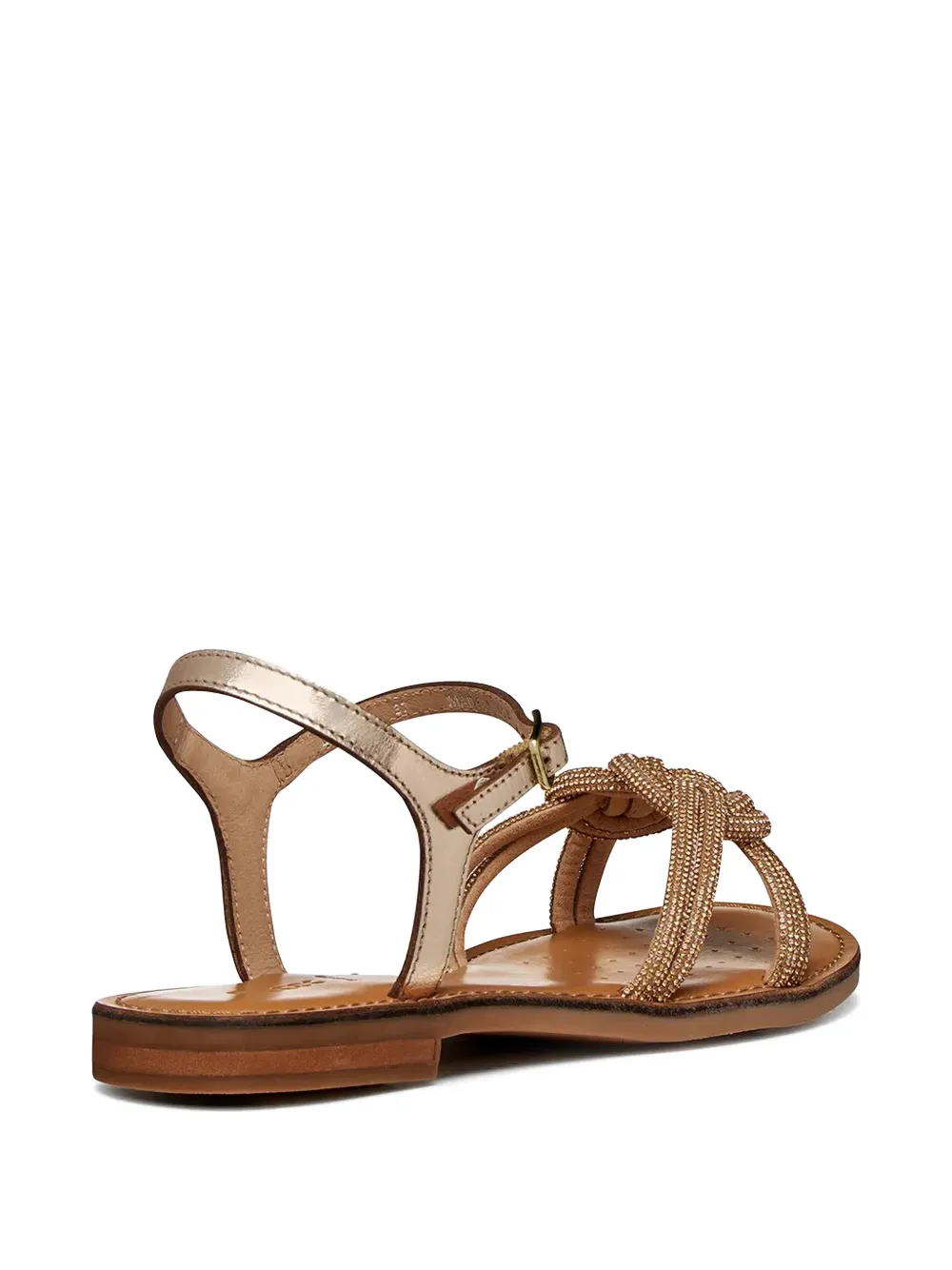 Geox Maddalusia C knotted sandals Goud
