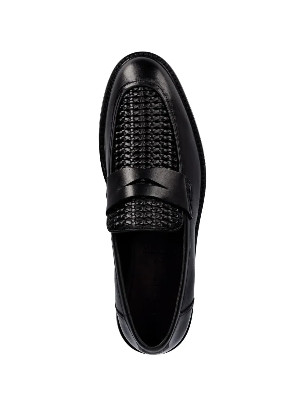 Gant Lozham leather loafers Zwart