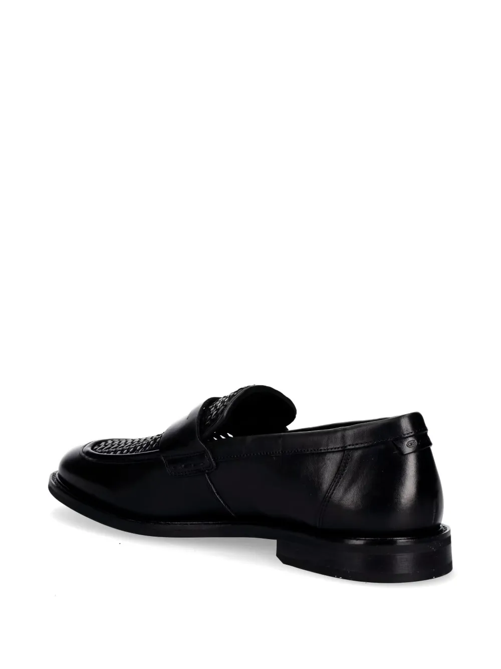 Gant Lozham leather loafers Zwart