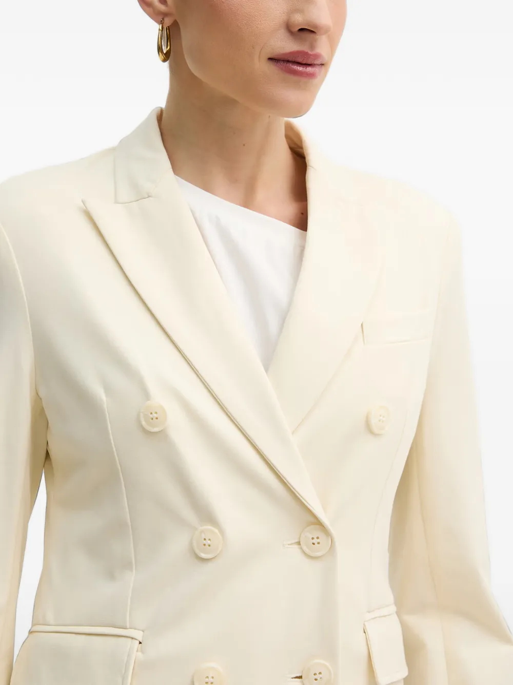 Silvian Heach Blazer met dubbele rij knopen Beige