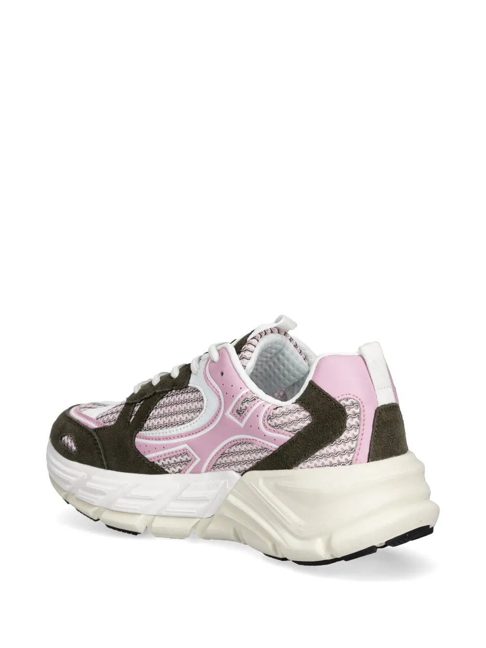 Iceberg ICB-One panelled sneakers Roze