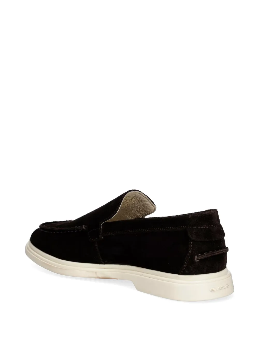 Gant suede slip-on loafers Bruin