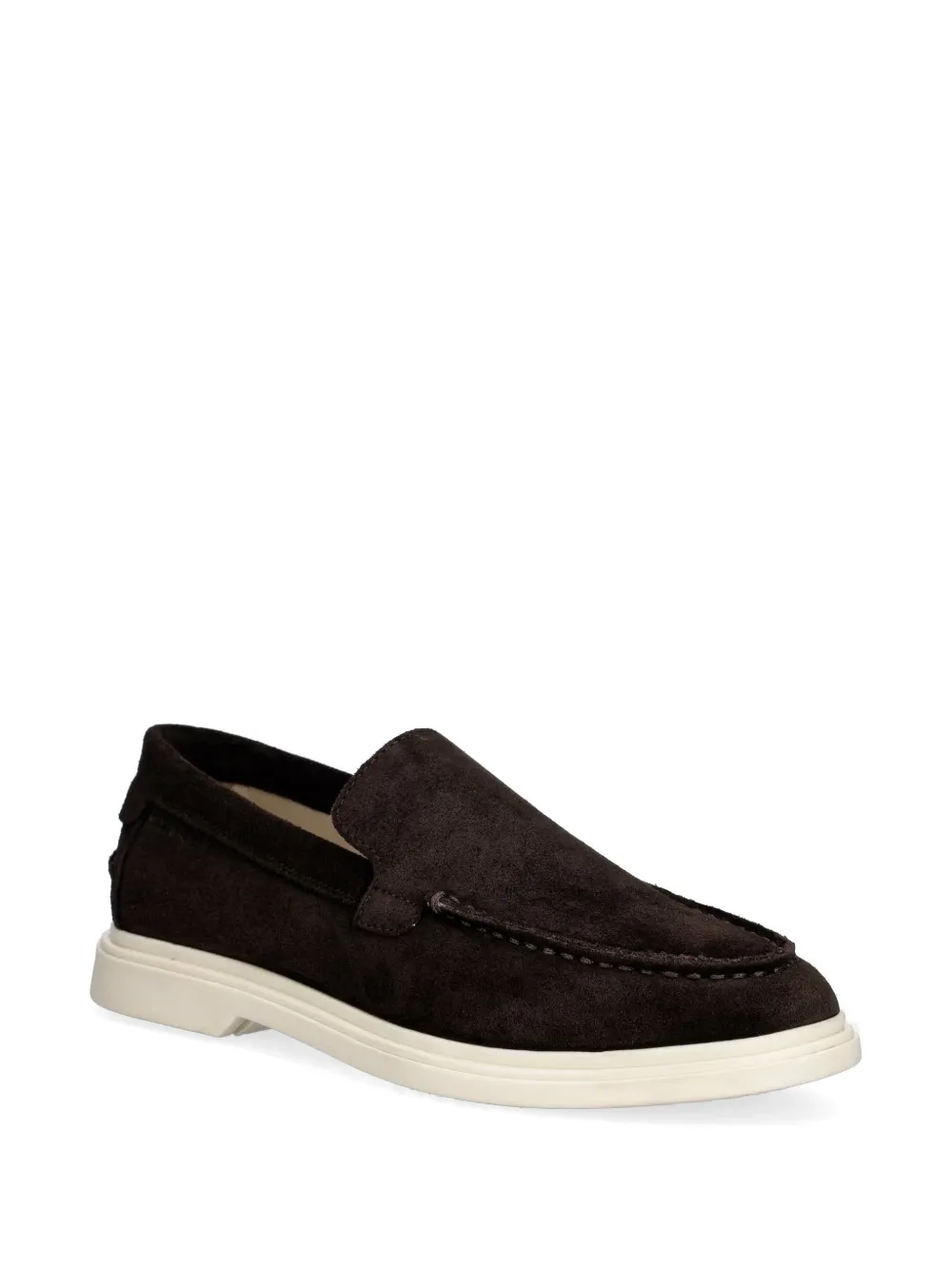 Gant suede slip-on loafers Bruin