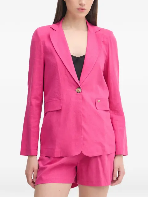Gaudi single-breasted notched-lapels blazer