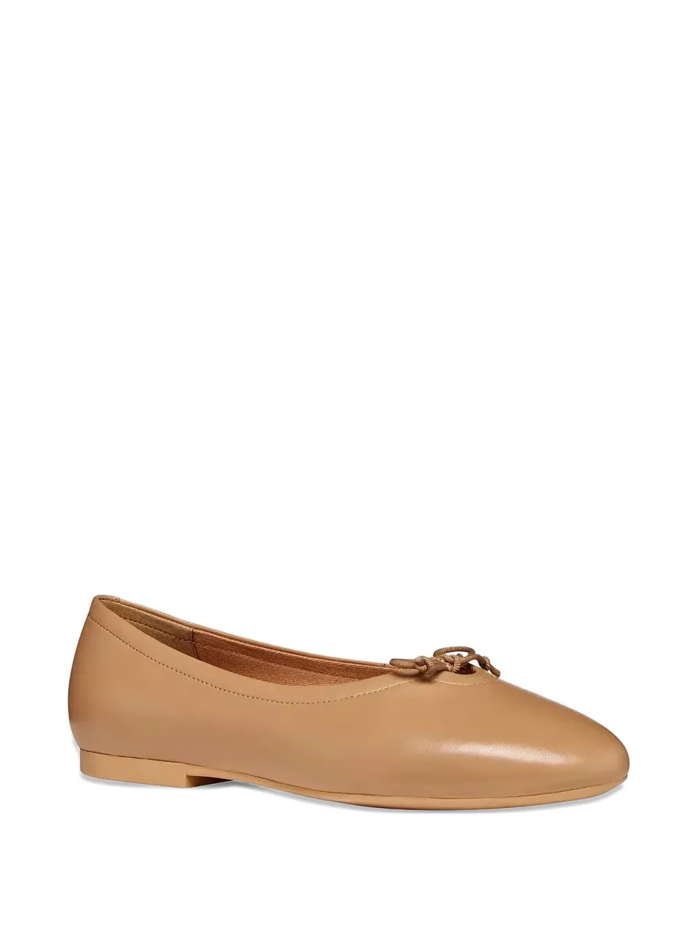 Geox New Palmaria bow-detail ballet flats Beige