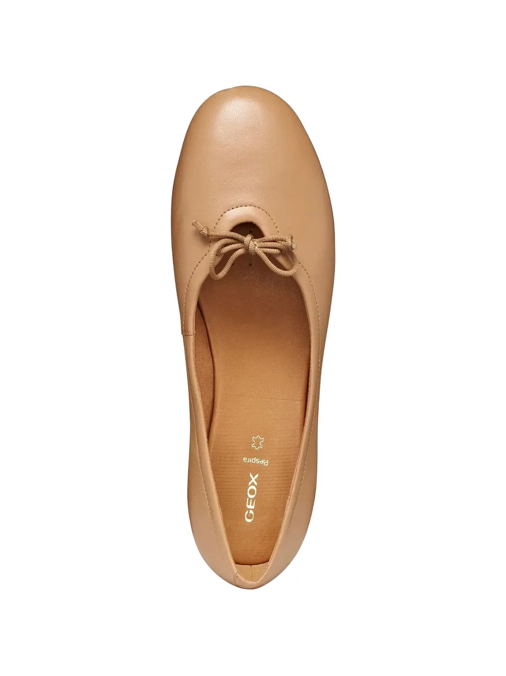 Geox New Palmaria bow-detail ballet flats Beige