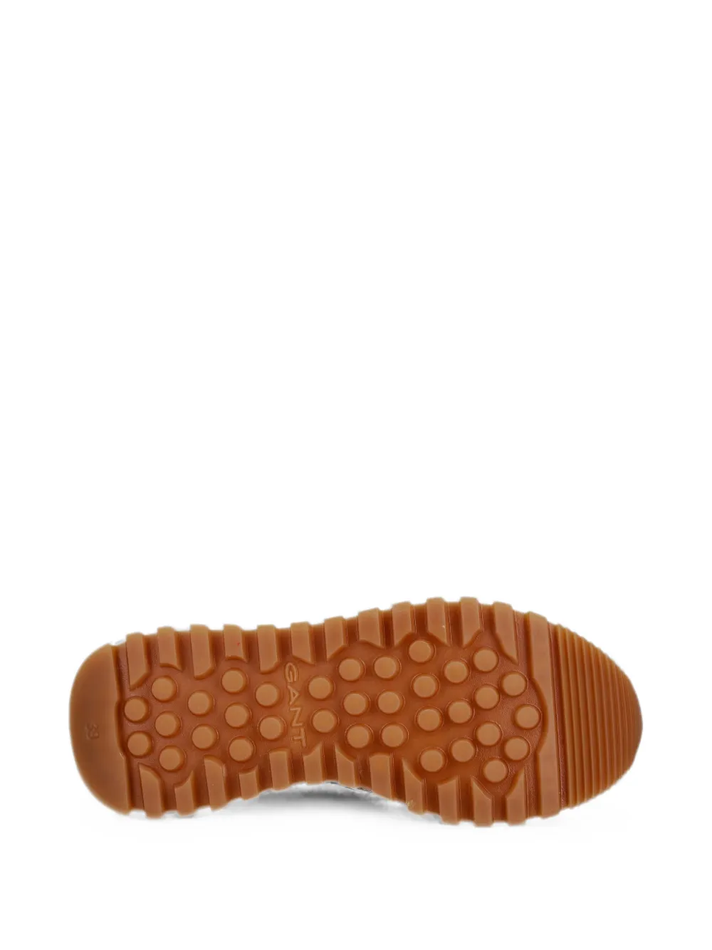 Gant panelled suede-trimmed sneakers Beige