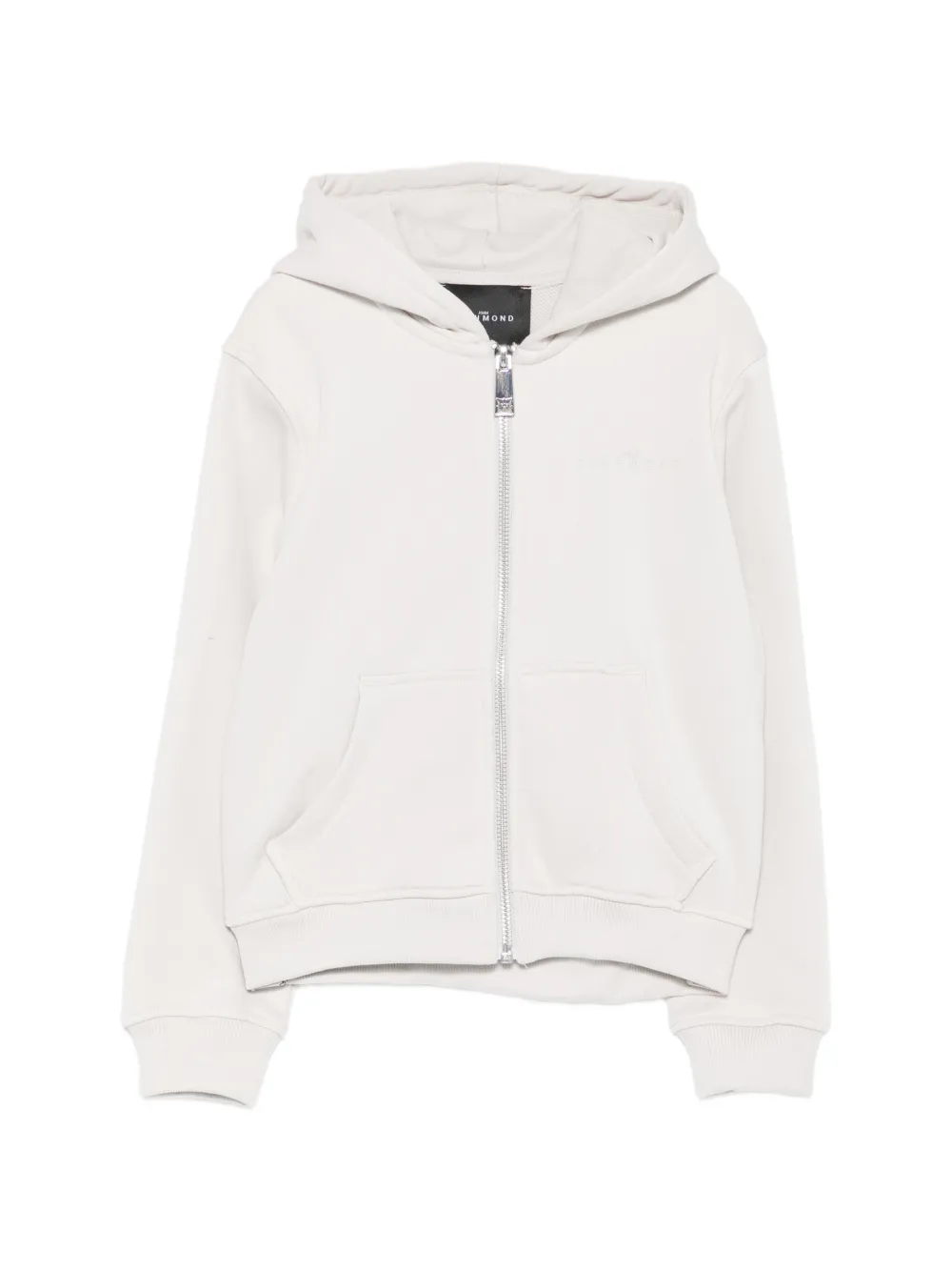 John Richmond Junior zip hoodie - Grigio