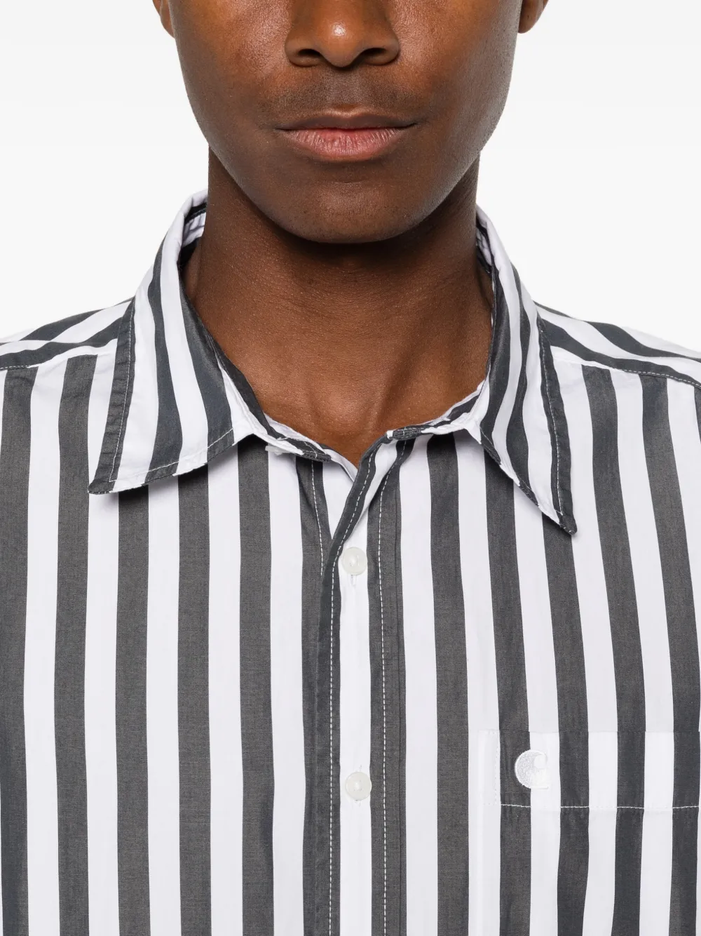 Carhartt WIP Royce overhemd met korte mouwen Zwart