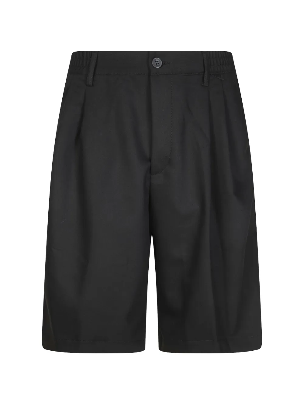 WOC 루사카 플리츠 쇼츠 | 블랙 | Image 1