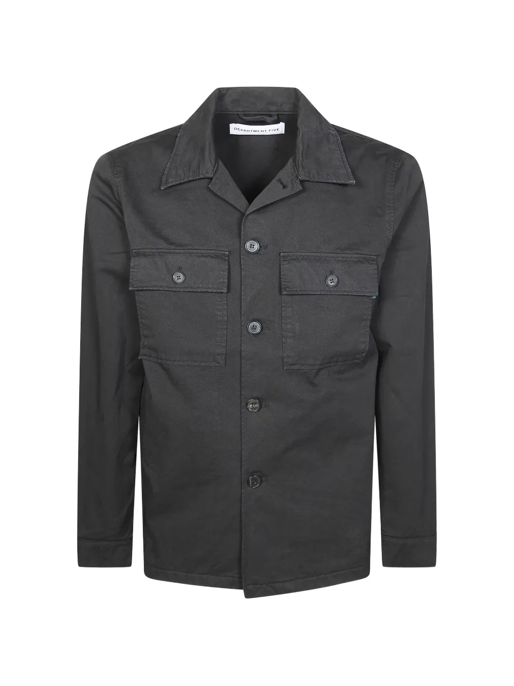 Department 5 button-up shirt jacket - Grigio