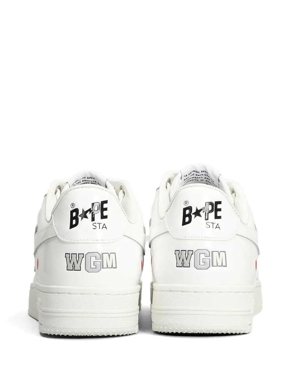 A BATHING APE Bape STA™ Shark sneakers Wit