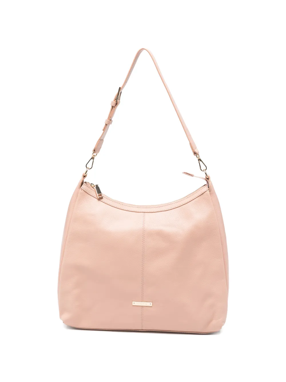 cromia Serena grained leather shoulder bag - Rosa