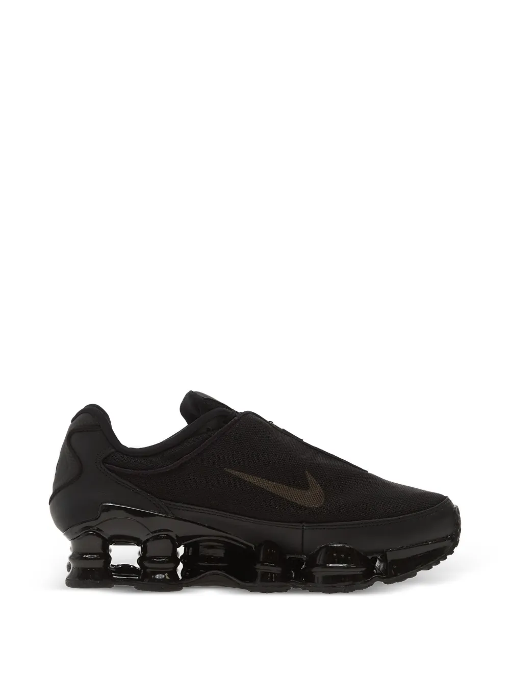 Nike Shox TL zip logo sneakers - Schwarz