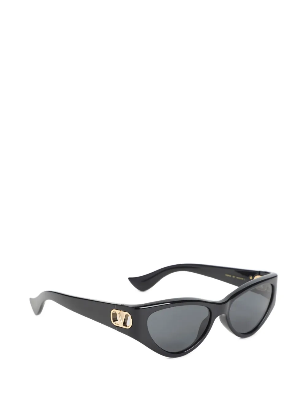 VALENTINO GARAVANI EYEWEAR VLOGO zonnebril met cat-eye montuur Zwart
