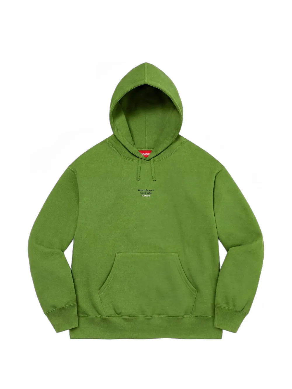 Supreme World Famous Micro hoodie - Grün