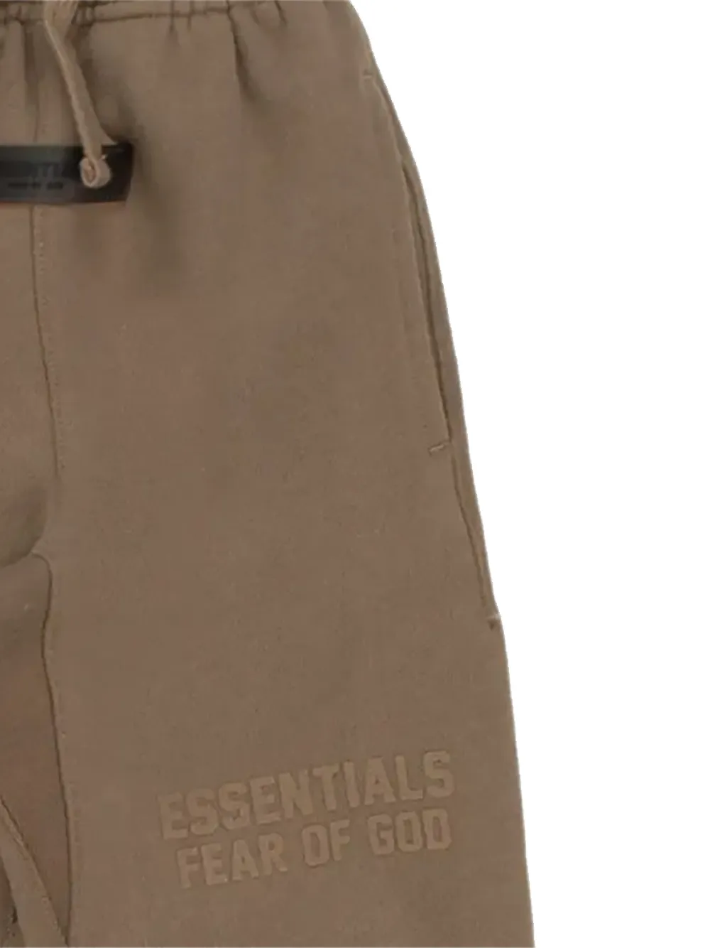 FEAR OF GOD ESSENTIALS KIDS Trainingsbroek met logoprint Bruin
