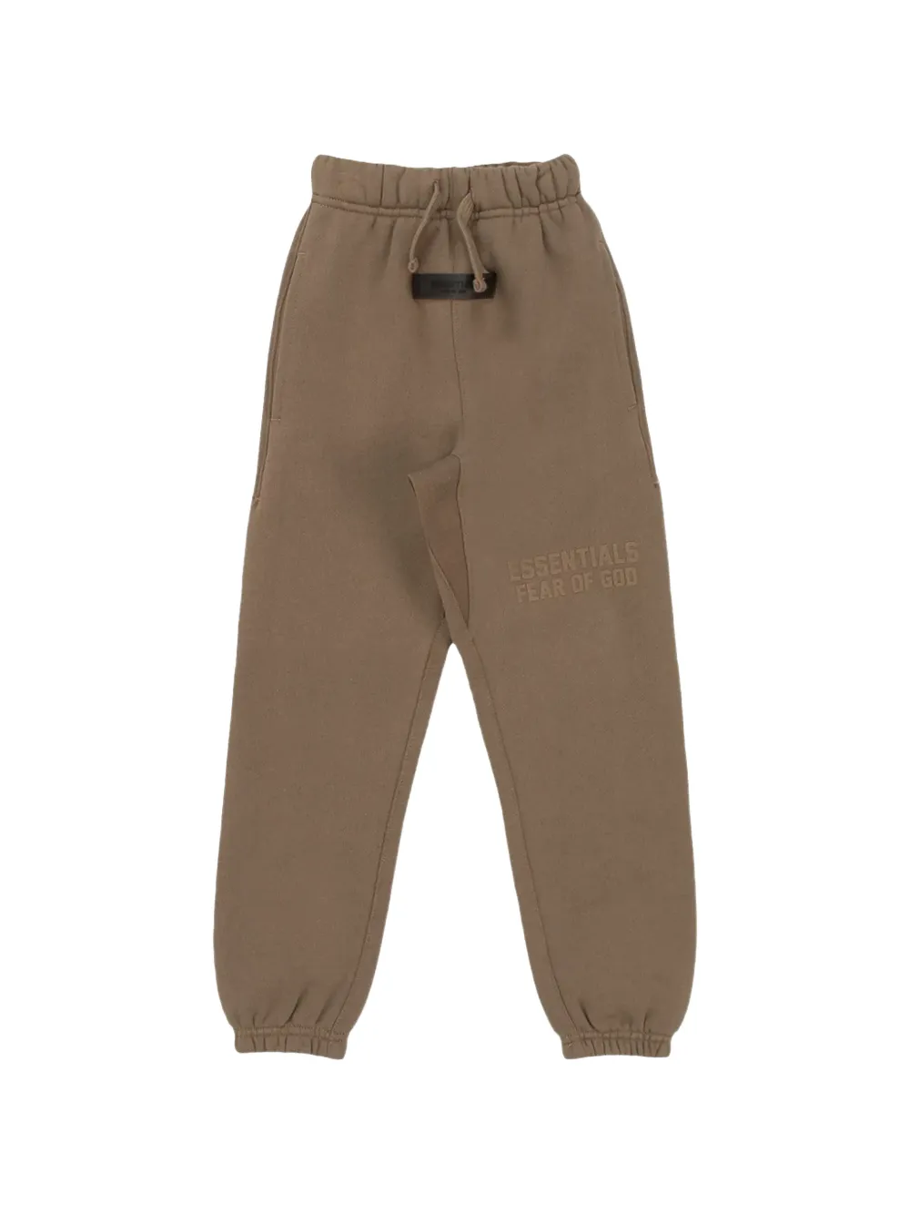 FEAR OF GOD ESSENTIALS KIDS Essentials logo-print track pants - Marrone