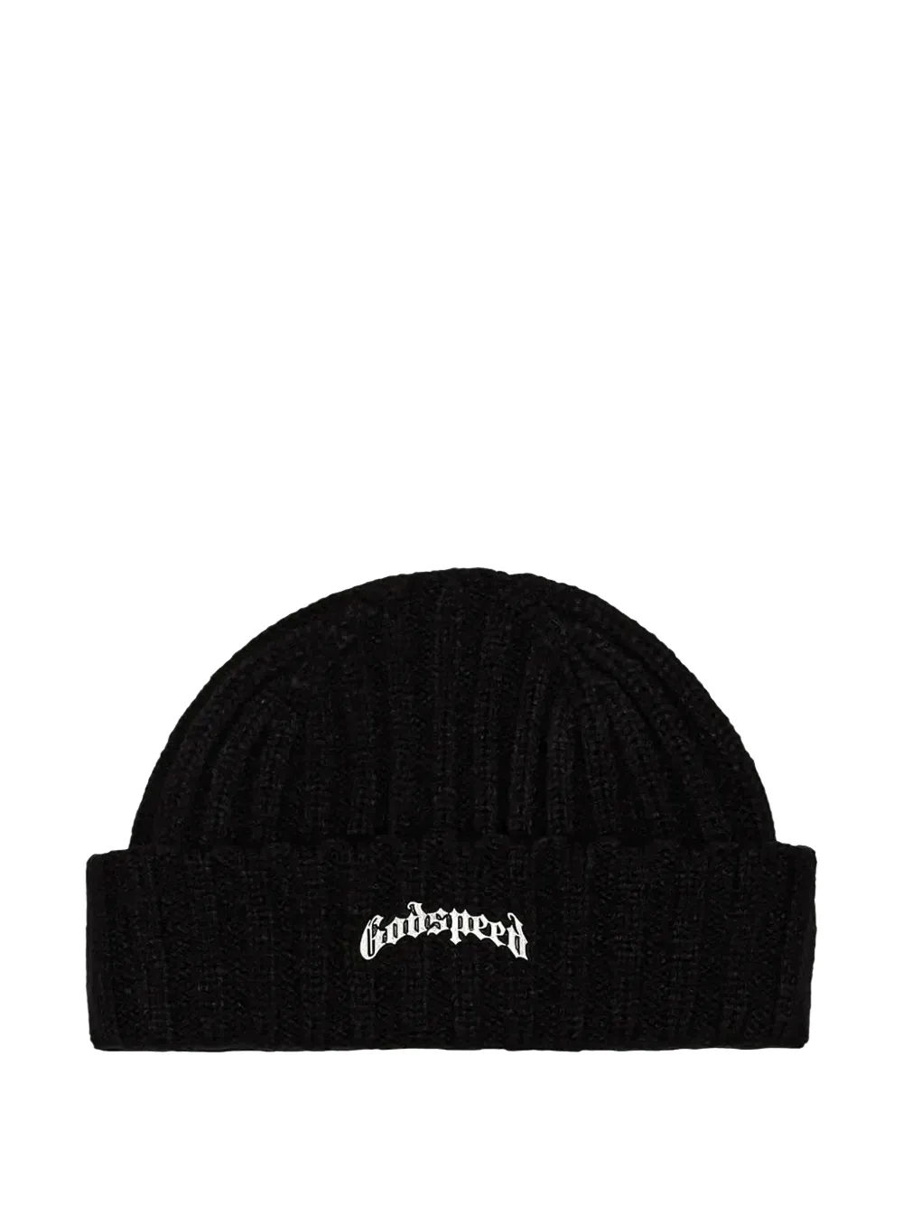 Godspeed Logo-lettering Beanie In Black