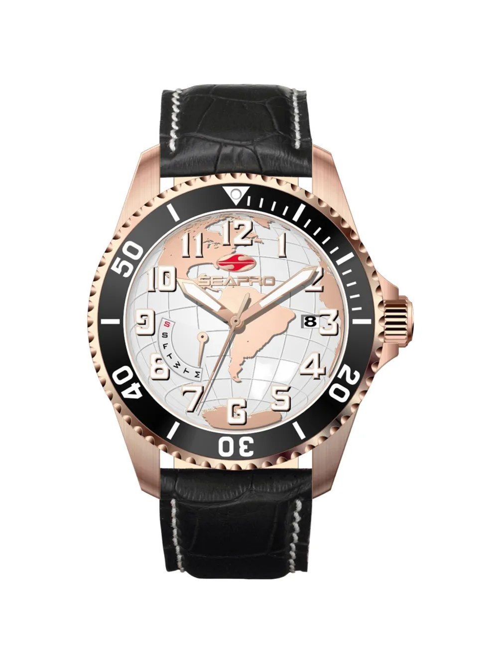 SEAPRO Voyager 42mm watch - Bianco