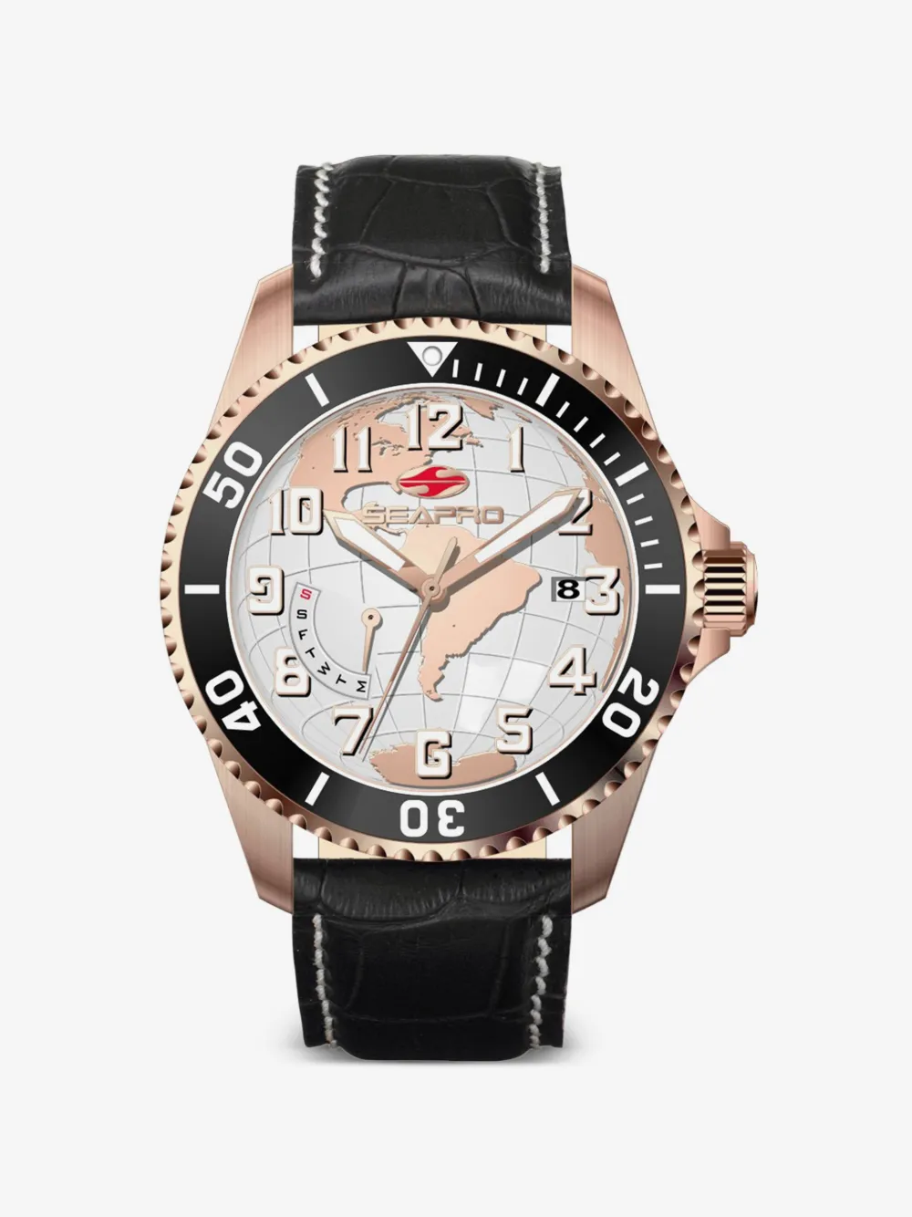 SEAPRO Voyager 42mm watch | White | Image 1