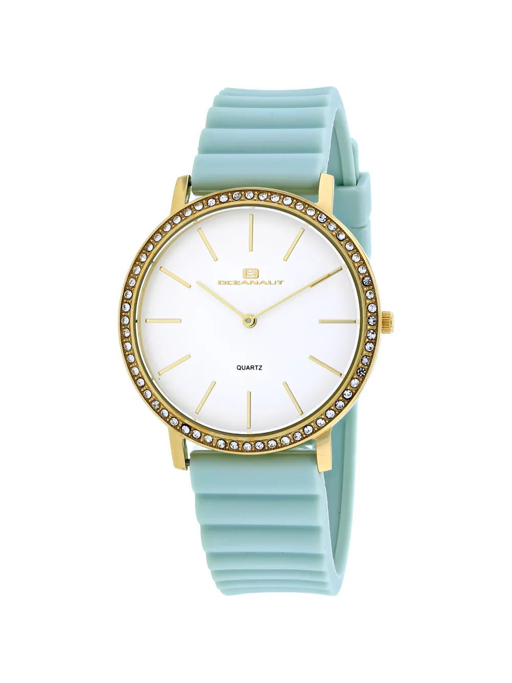 OCEANAUT round-face 40mm watch - Weiß