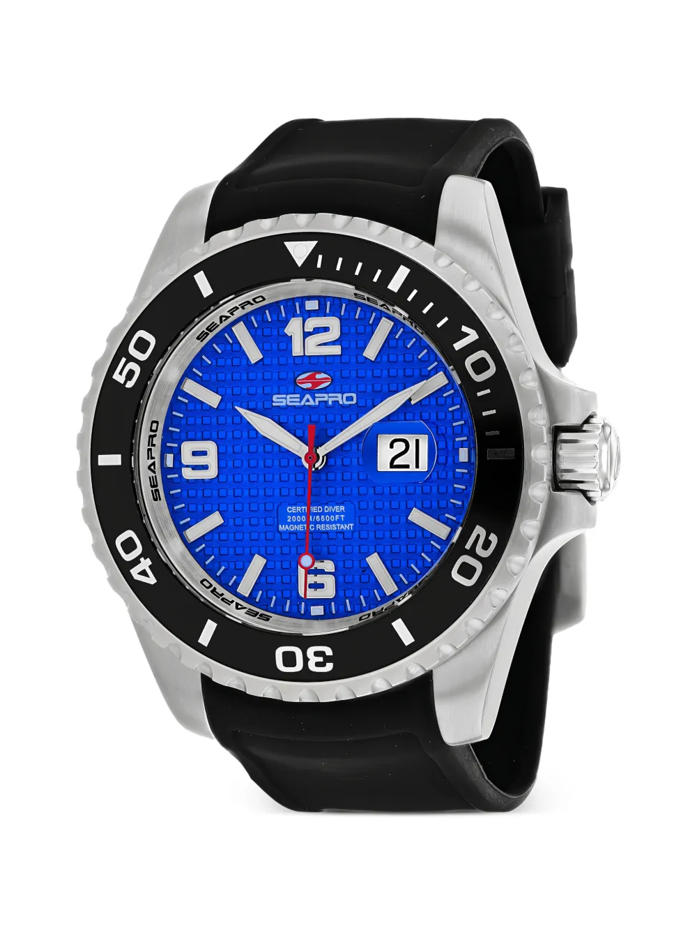 SEAPRO Abyss diver 44mm watch - Blu